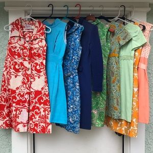 Bundle of vintage mod dresses